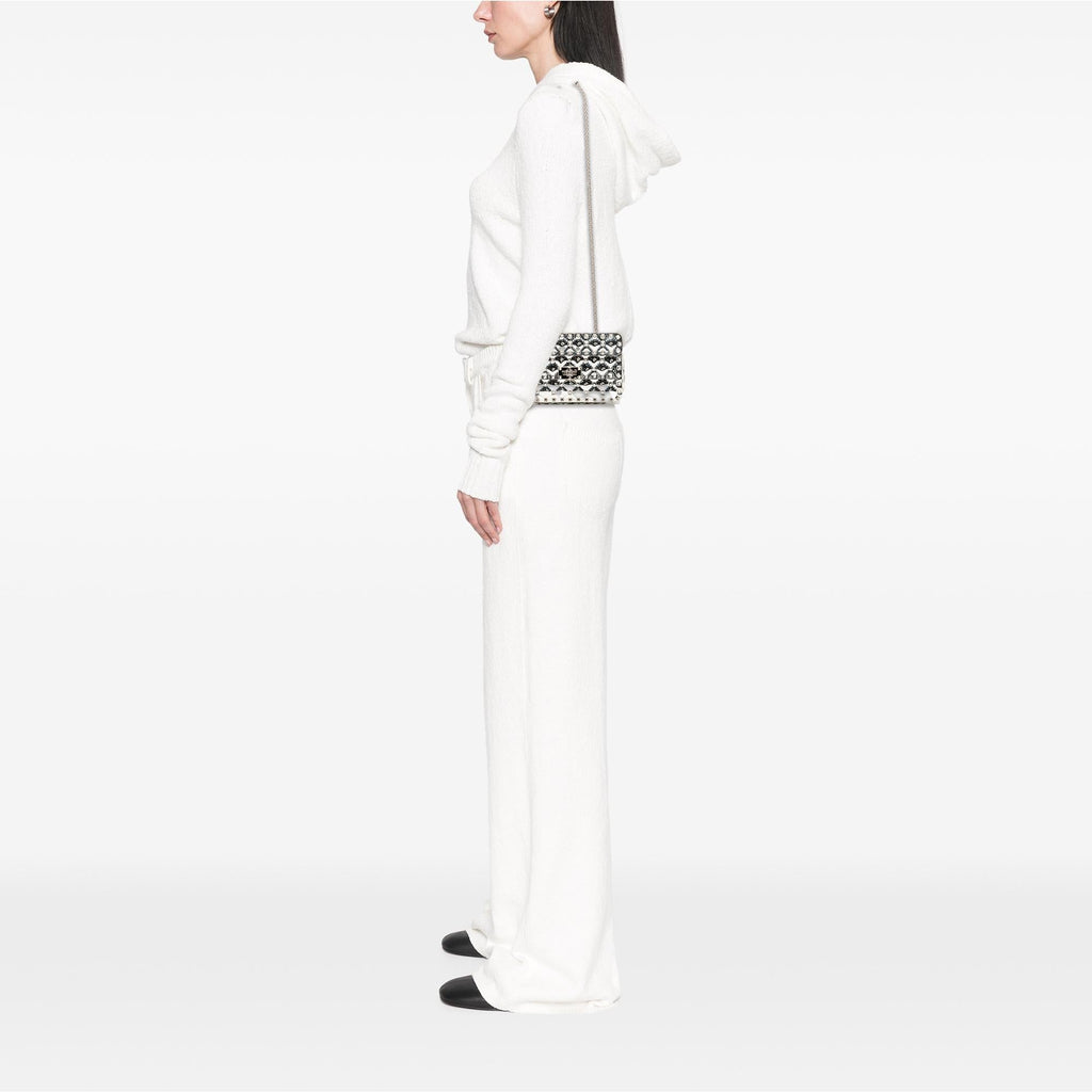 Valentino Small Patent Rockstud Spike Satchel