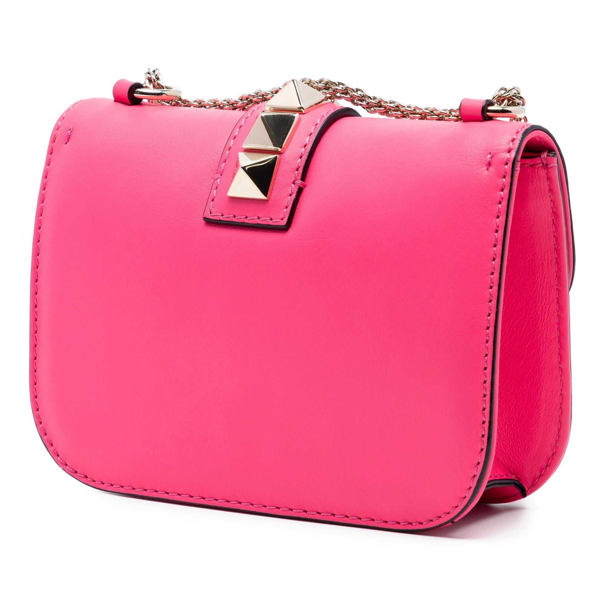 Valentino Small Rockstud Glam Lock Crossbody