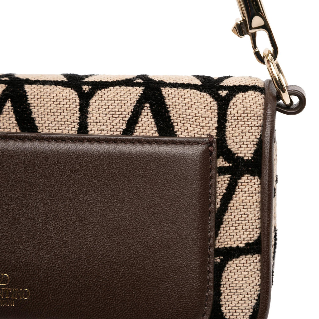 Valentino Small Toile Iconographe VLogo Loco Satchel