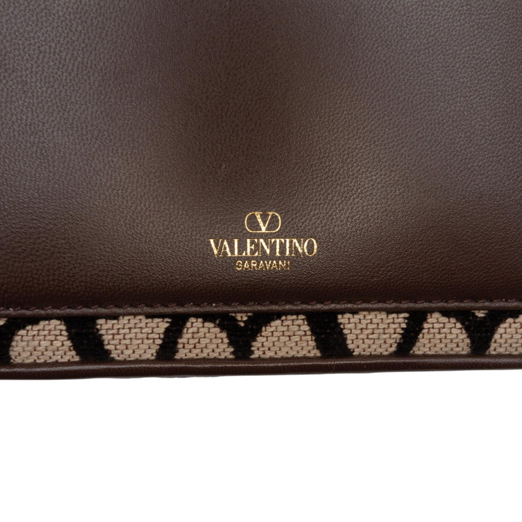 Valentino Small Toile Iconographe VLogo Loco Satchel