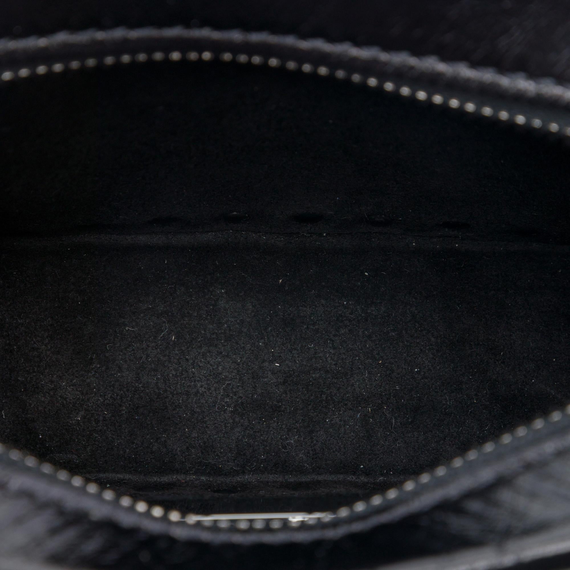 Valentino Textured Leather Rolling Rockstud Camera Bag
