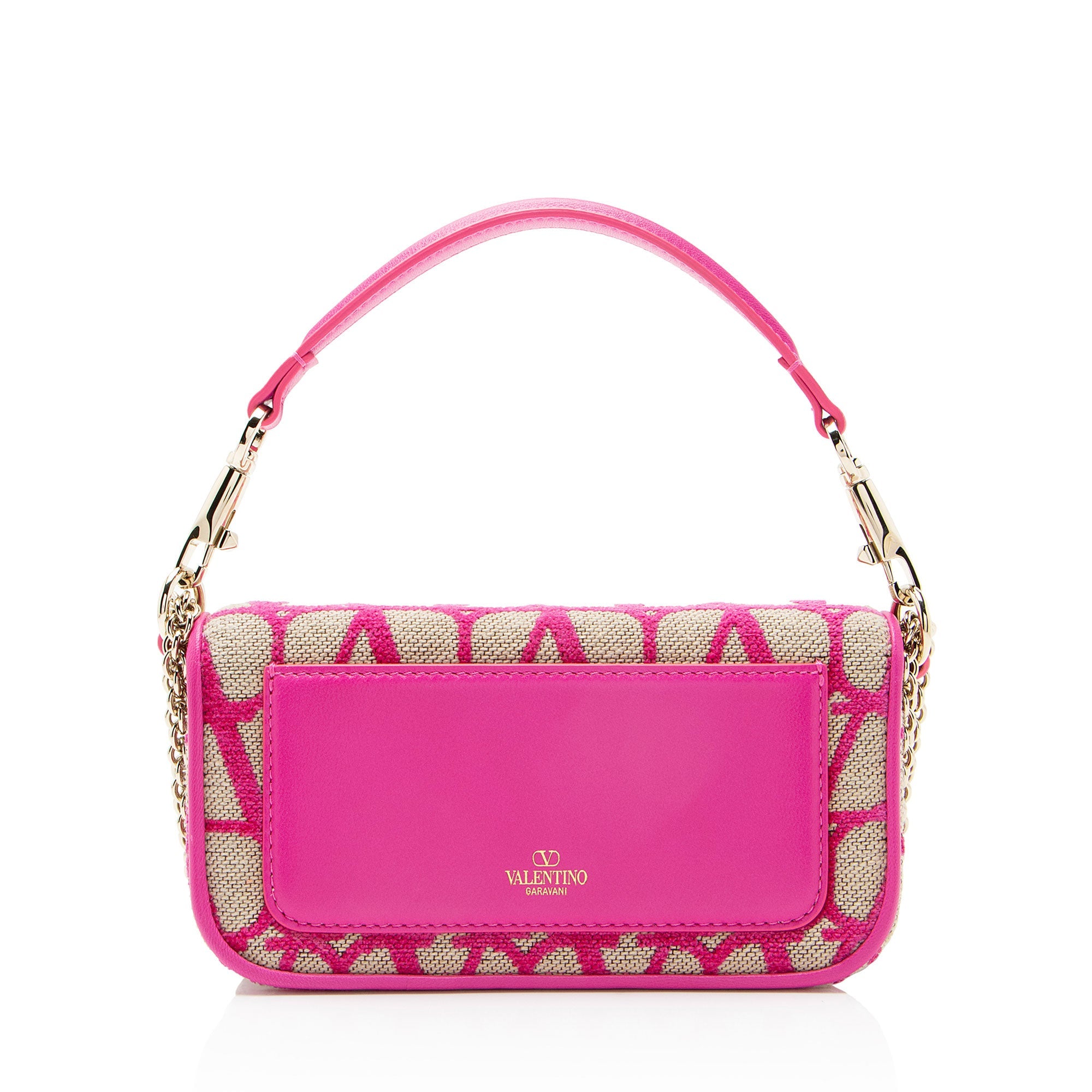 Valentino Toile Iconographe V Logo Loco Small Shoulder Bag