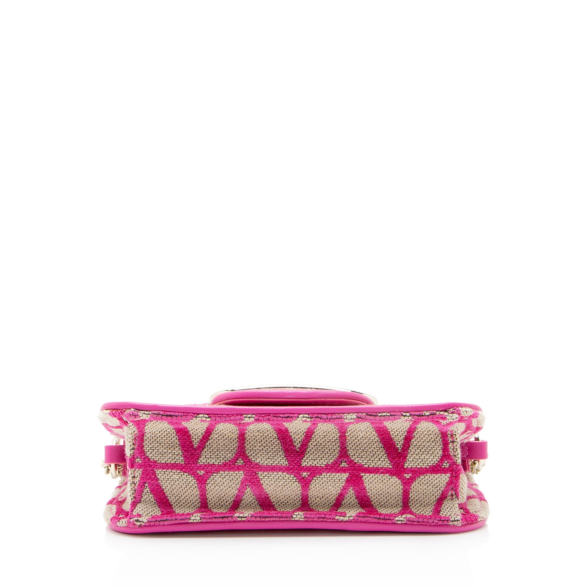 Valentino Toile Iconographe V Logo Loco Small Shoulder Bag