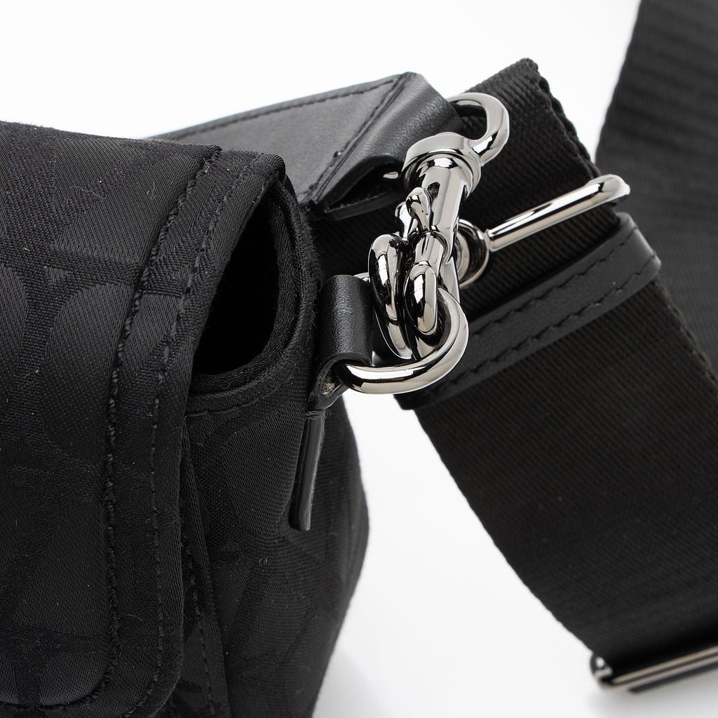 Valentino Toile Iconographe V Logo Shoulder Bag