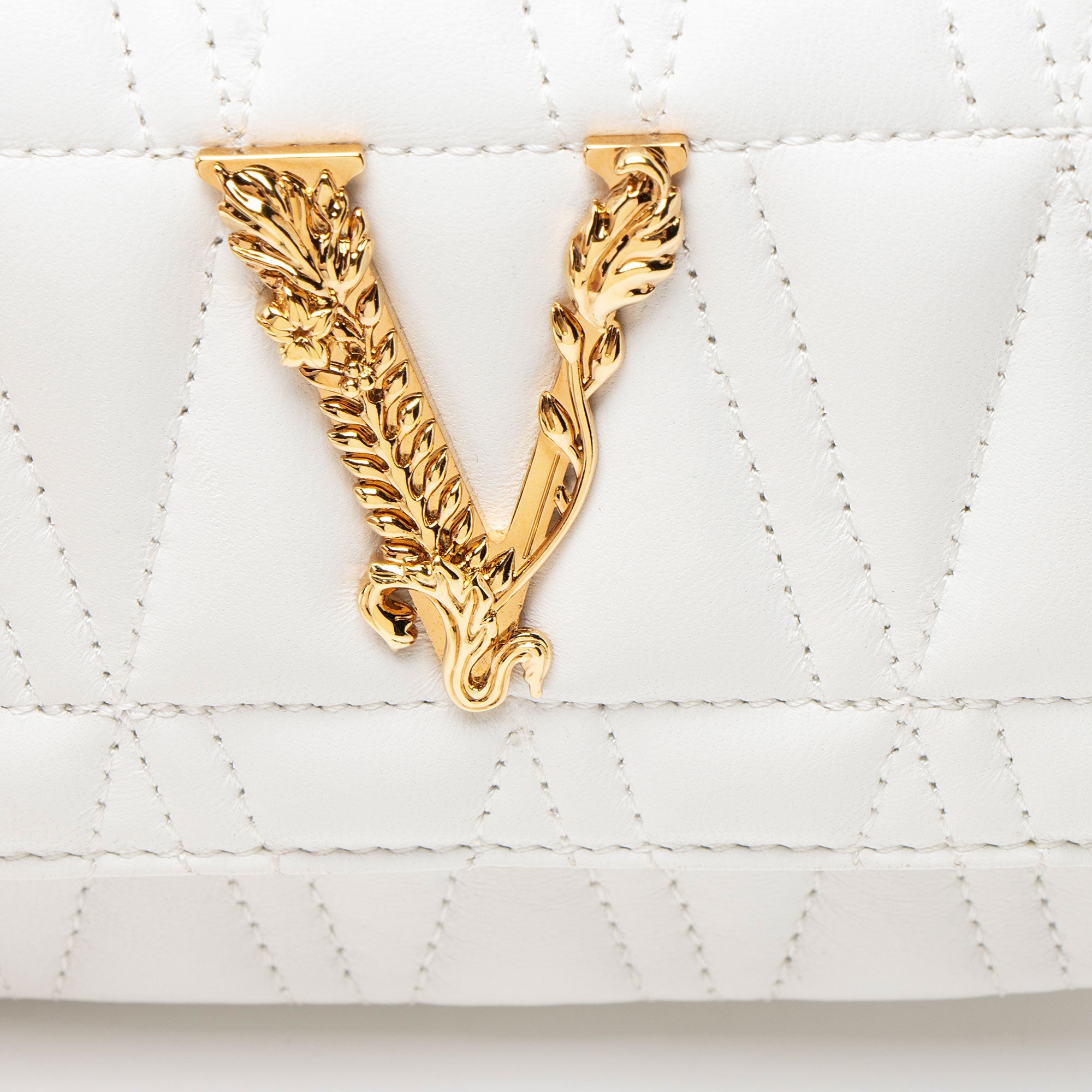 Versace Calfskin Virtus Mini Bag