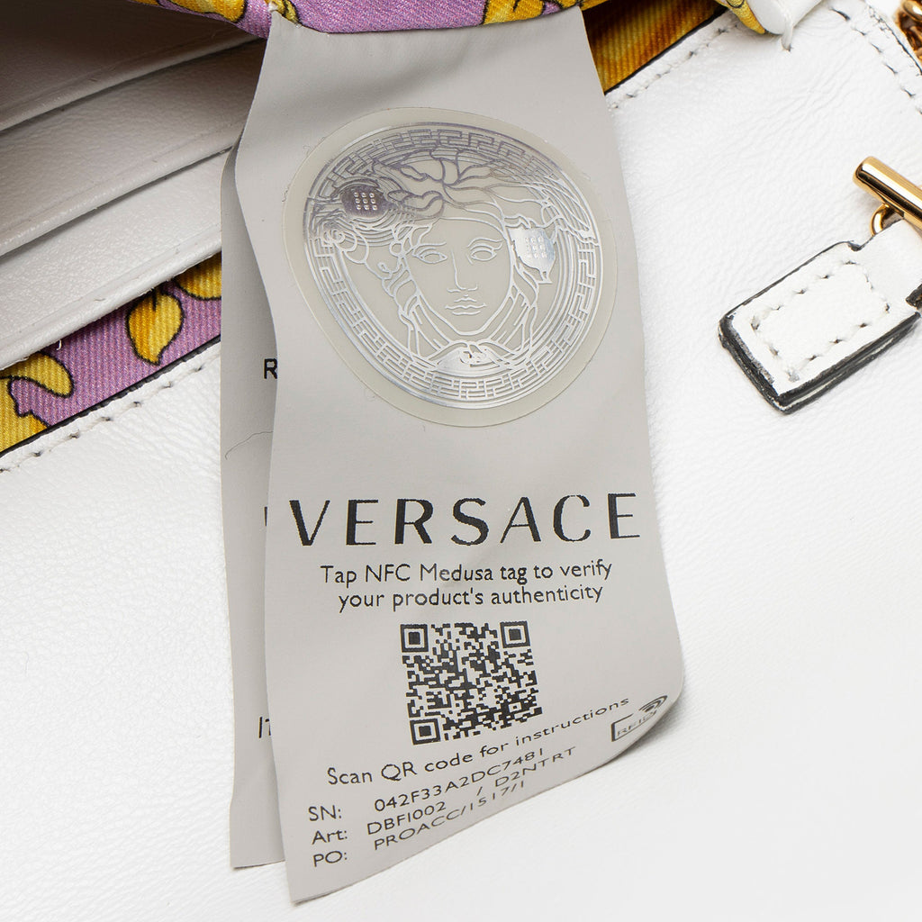 Versace Calfskin Virtus Mini Bag