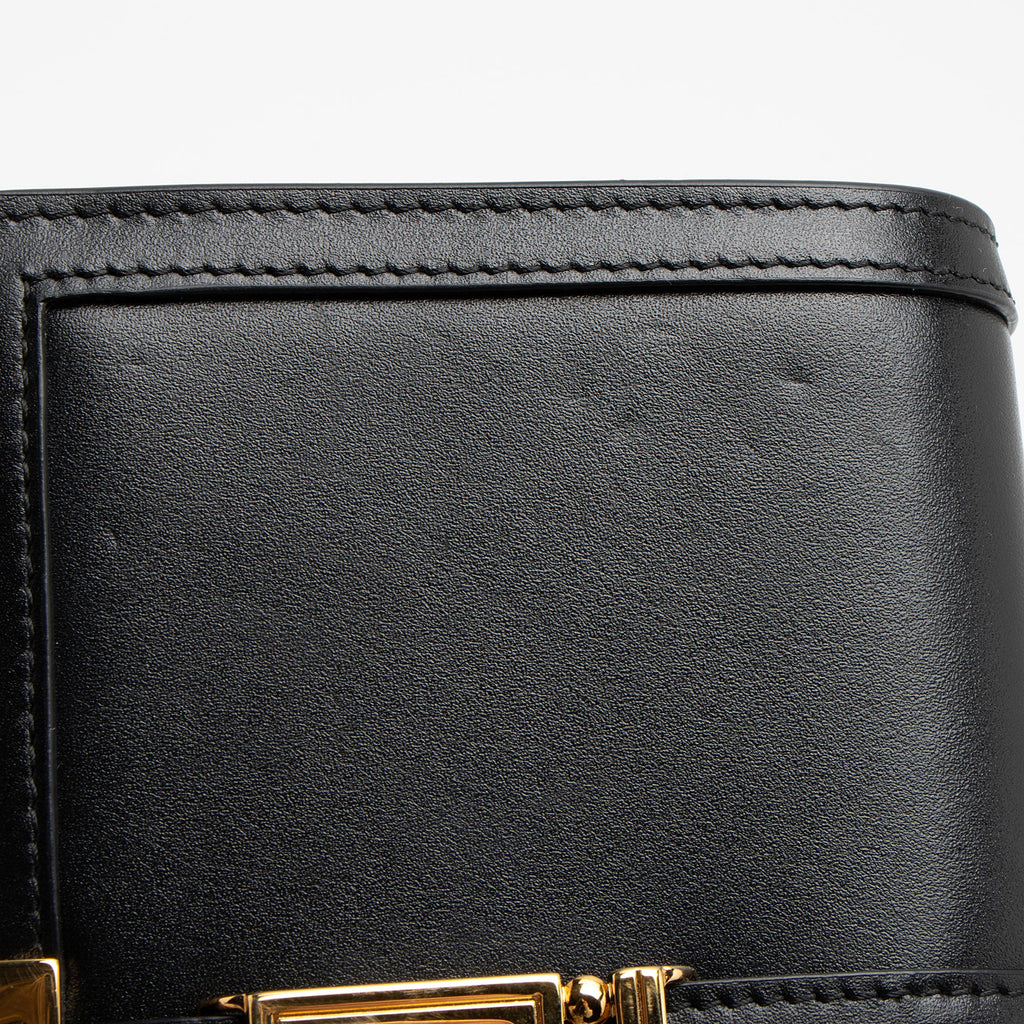 Versace Calfskin Greca Goddess Chain Mini Bag