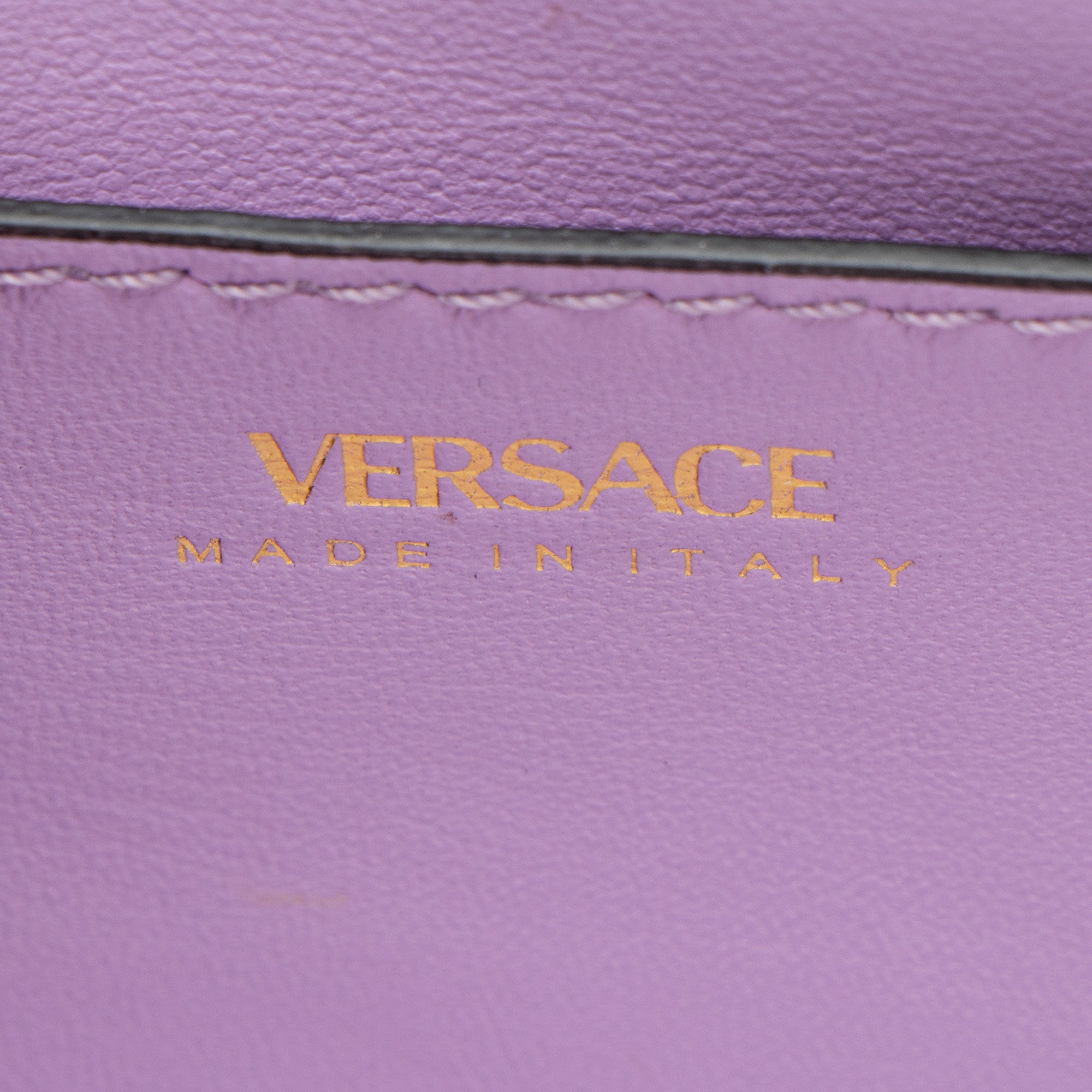 Versace Calfskin La Medusa Small Top Handle