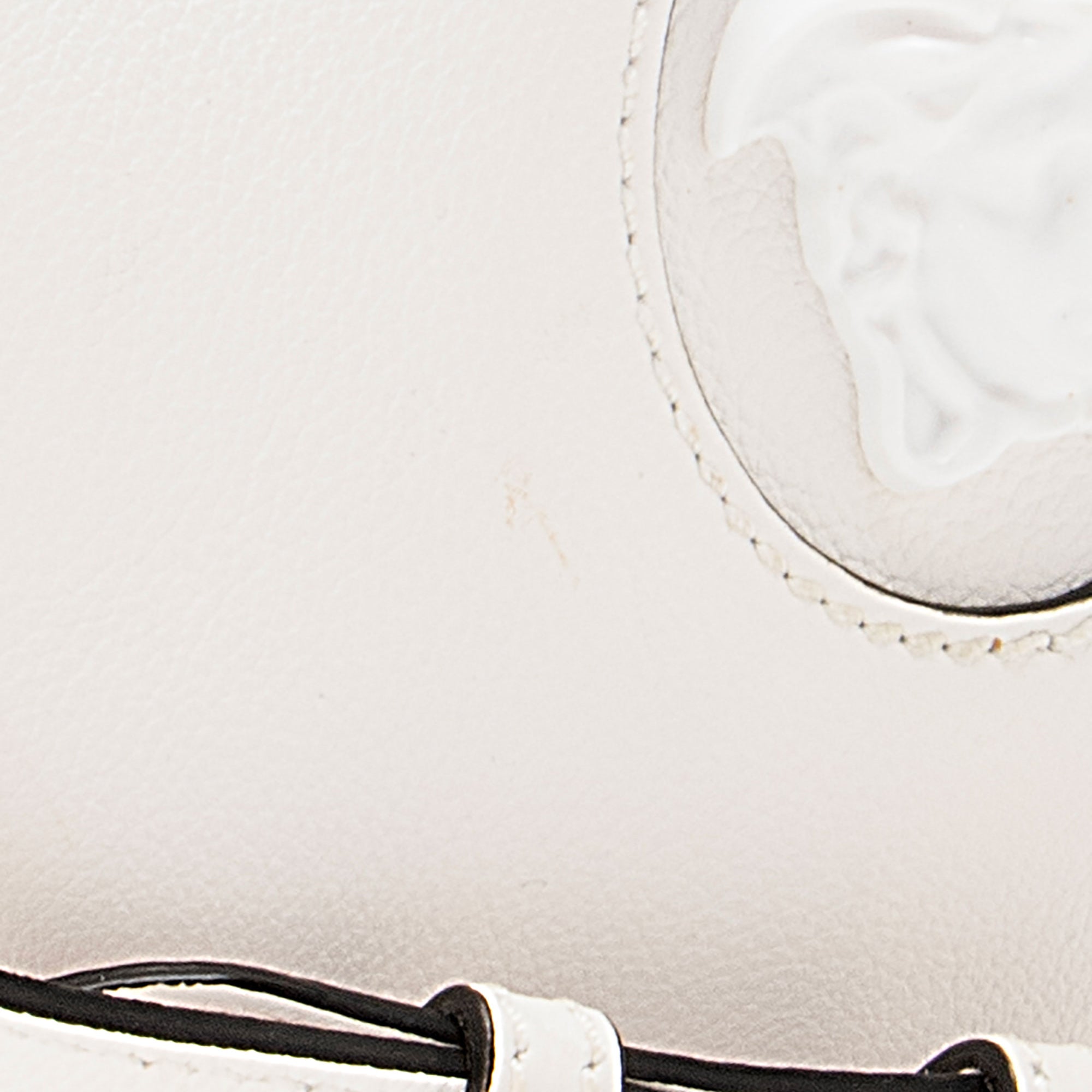 Versace Calfskin Medusa Round Crossbody