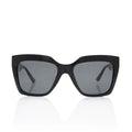 Versace Greca Cutout Square Sunglasses