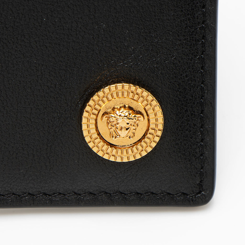 Versace Leather Medusa Biggie Card Holder