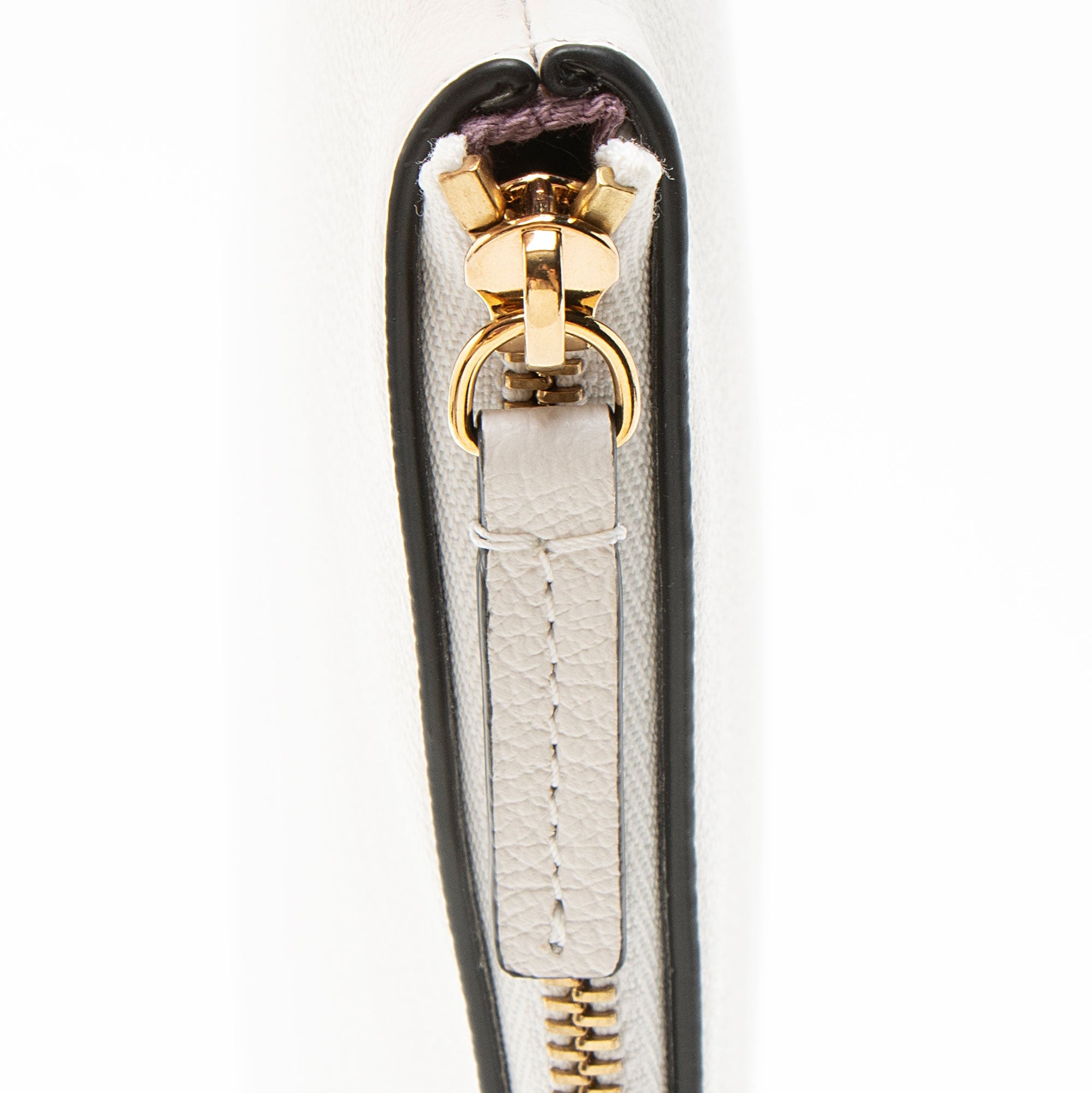 Versace Leather Medusa Wristlet