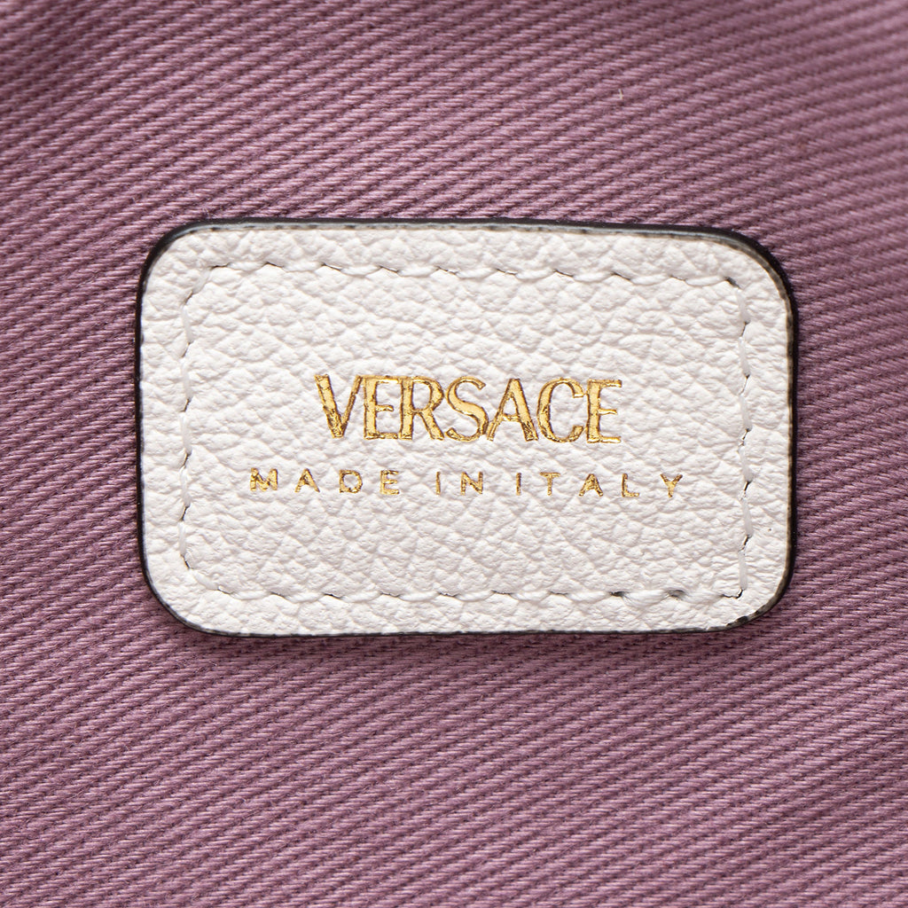 Versace Leather Medusa Wristlet