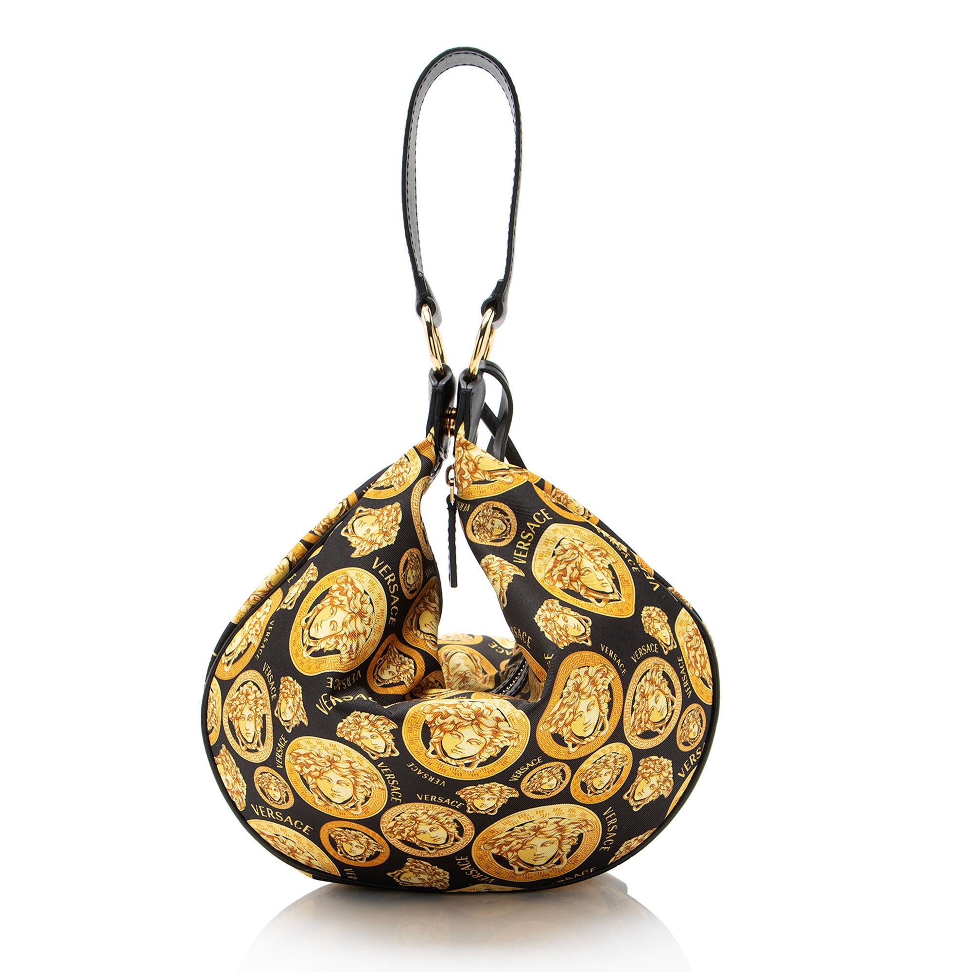 Versace Limited Edition Satin Amplified Medusa Hobo