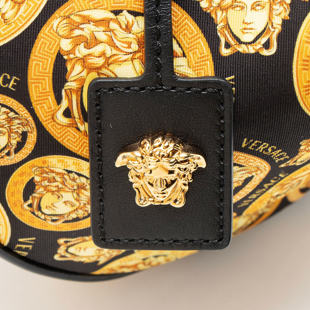 Versace Limited Edition Satin Amplified Medusa Hobo