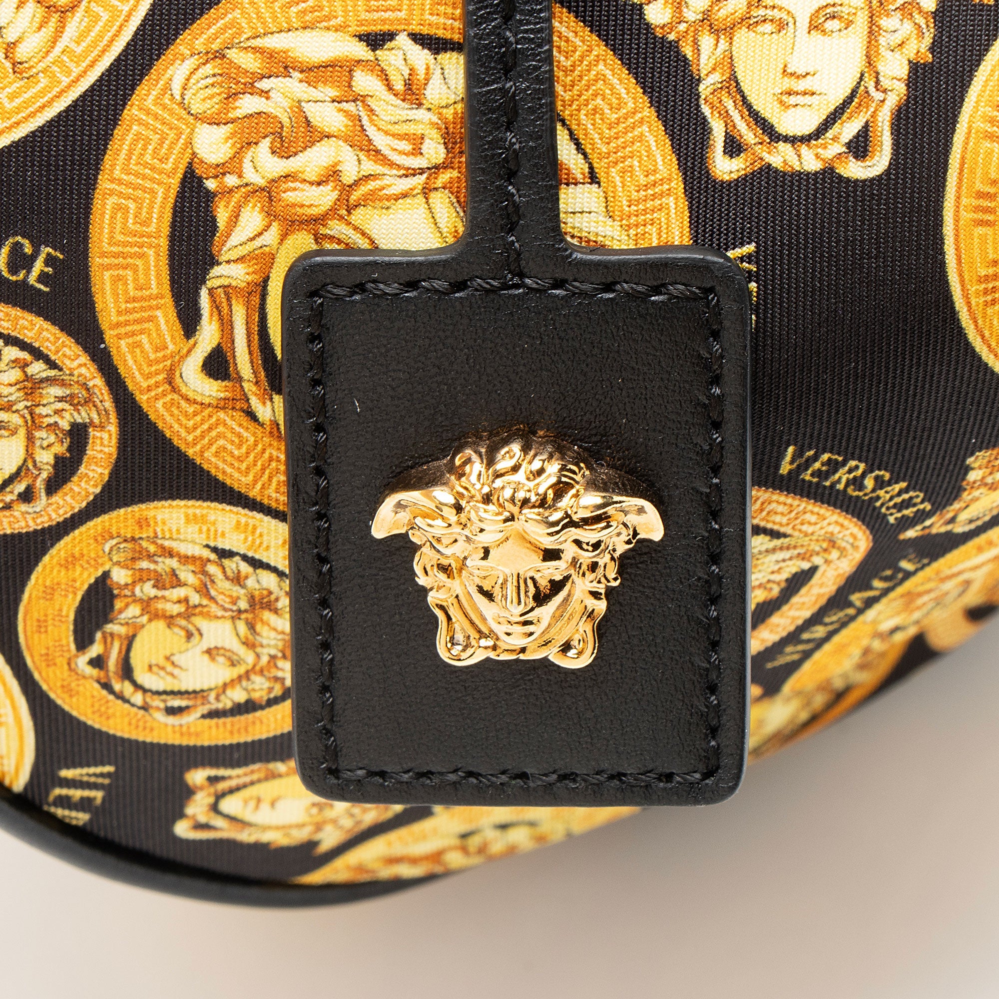 Versace Limited Edition Satin Amplified Medusa Hobo