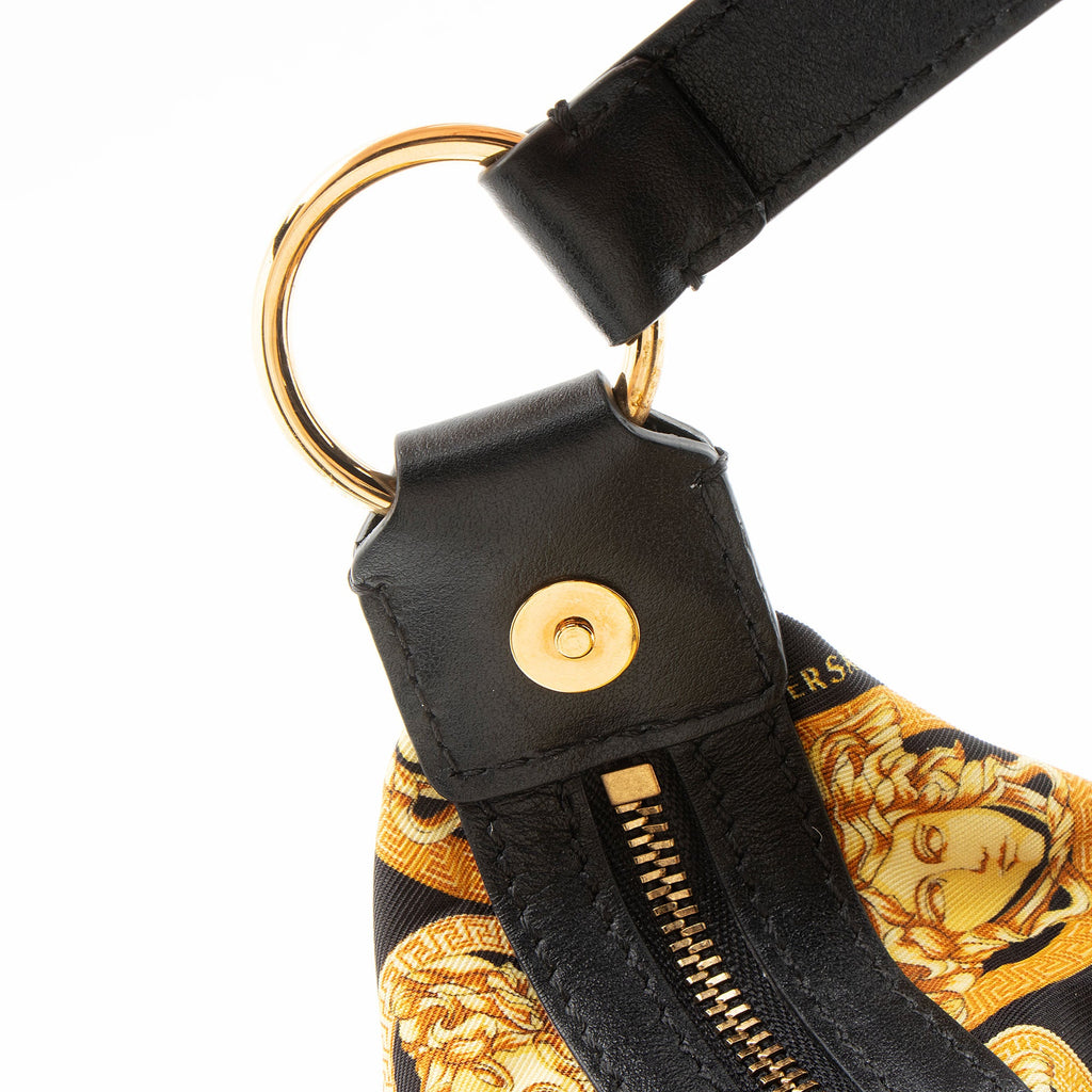 Versace Limited Edition Satin Amplified Medusa Hobo