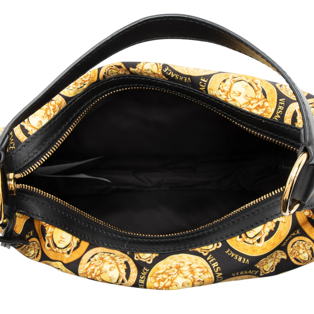 Versace Limited Edition Satin Amplified Medusa Hobo