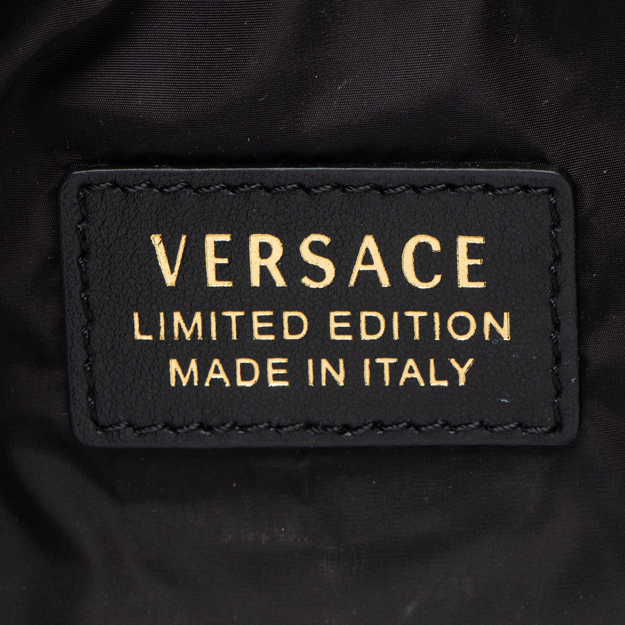 Versace Limited Edition Satin Amplified Medusa Hobo