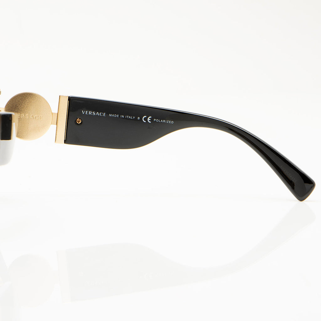 Versace Medusa Aviator Sunglasses
