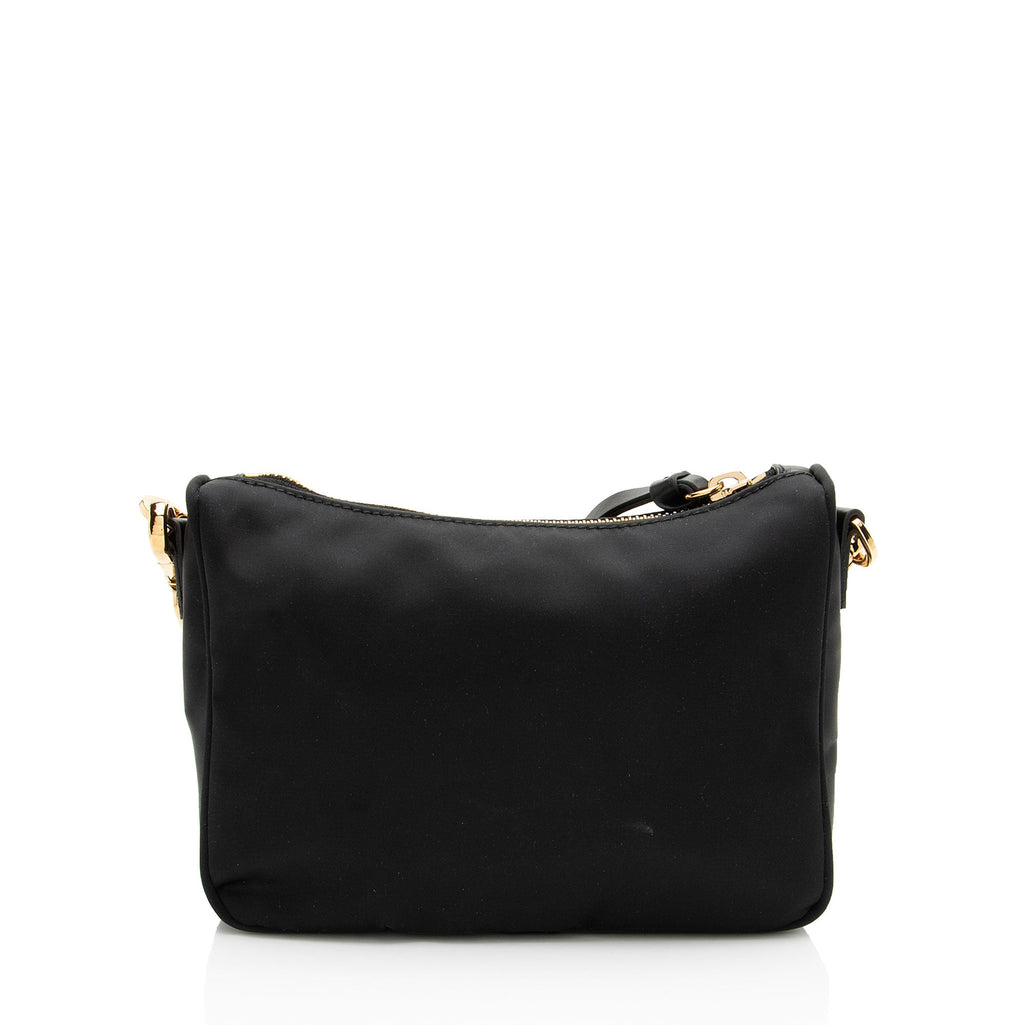 Versace Nylon Medusa Tribute Chain Mini Crossbody