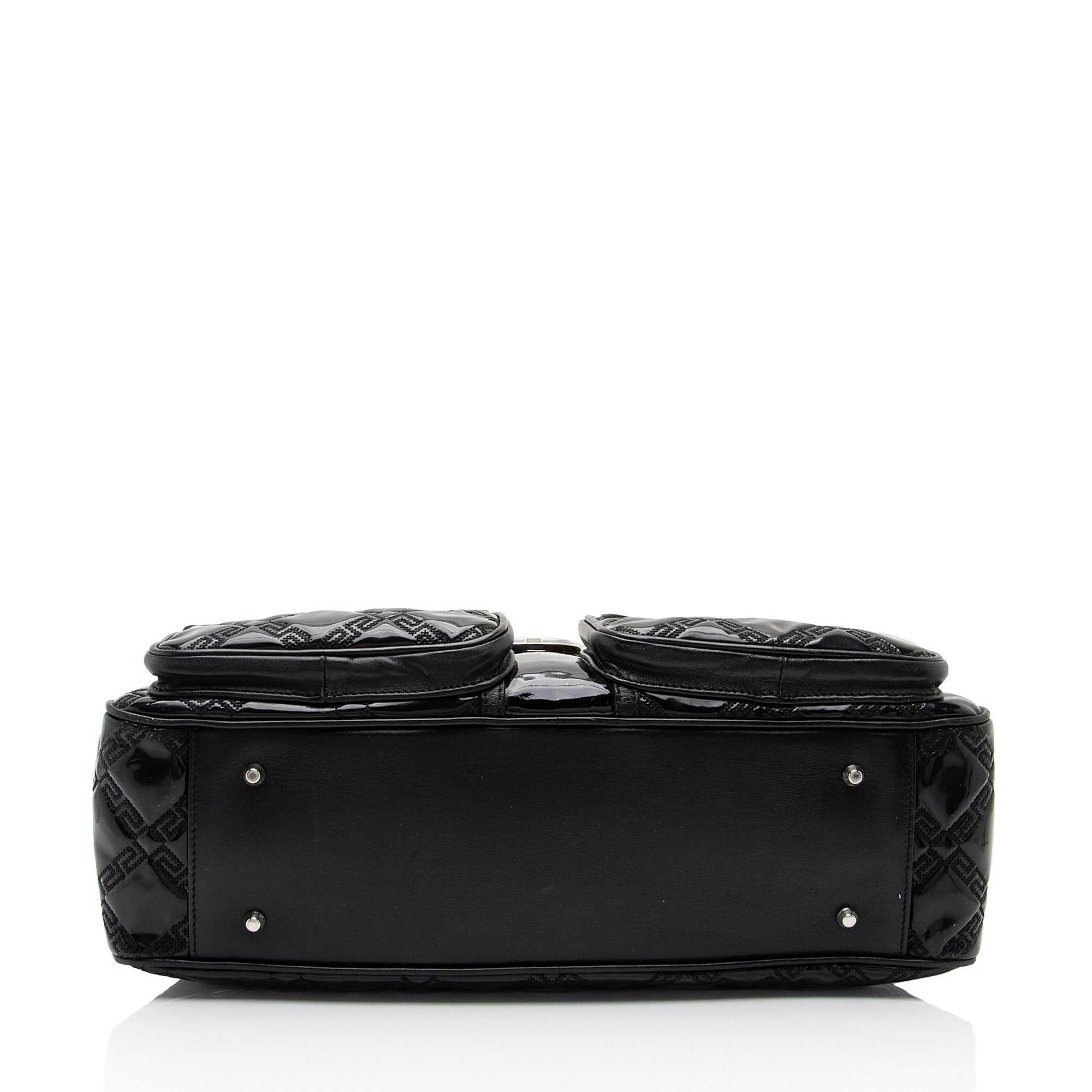 Versace Patent Leather Satchel (SHF-sprThW)