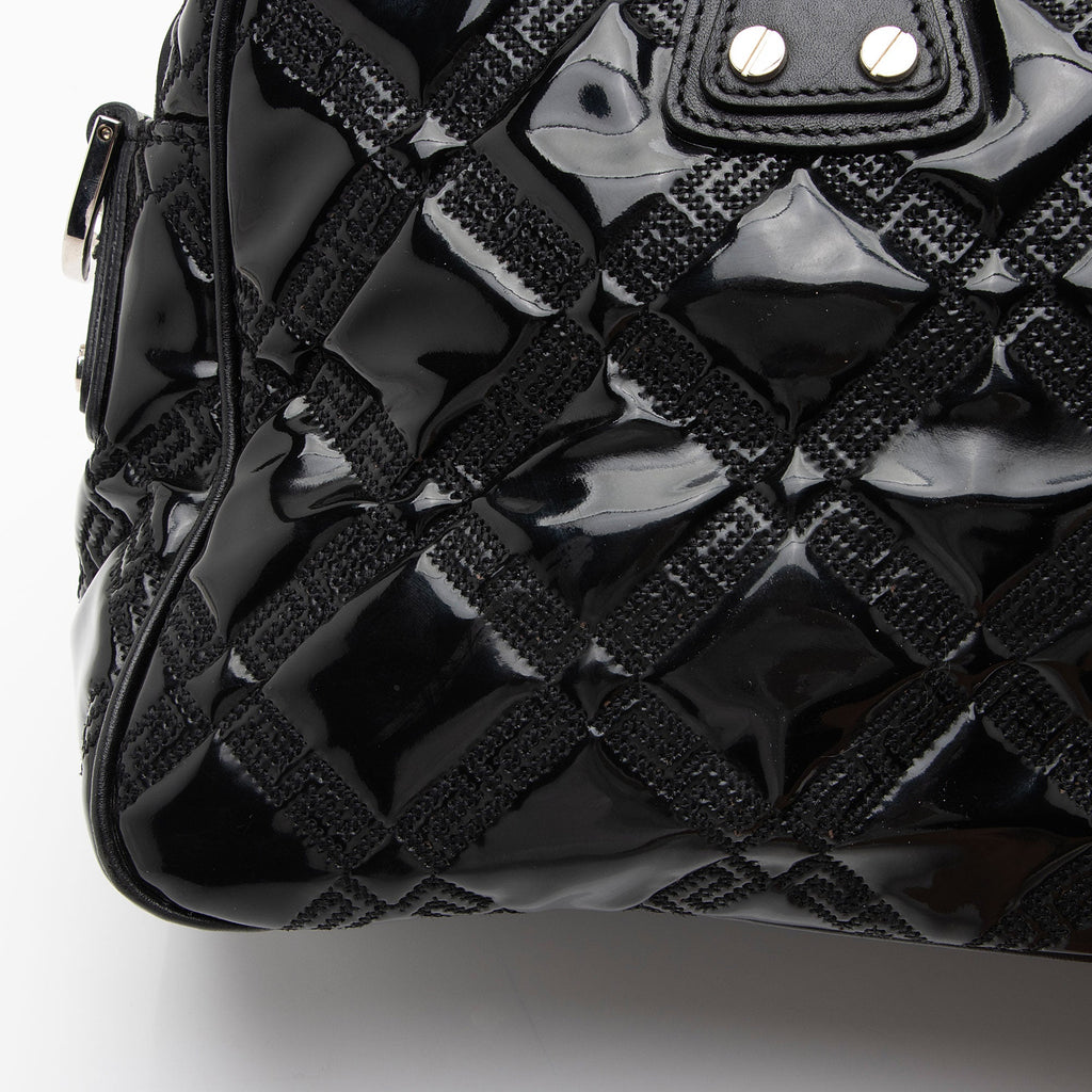 Versace Patent Leather Satchel (SHF-sprThW)