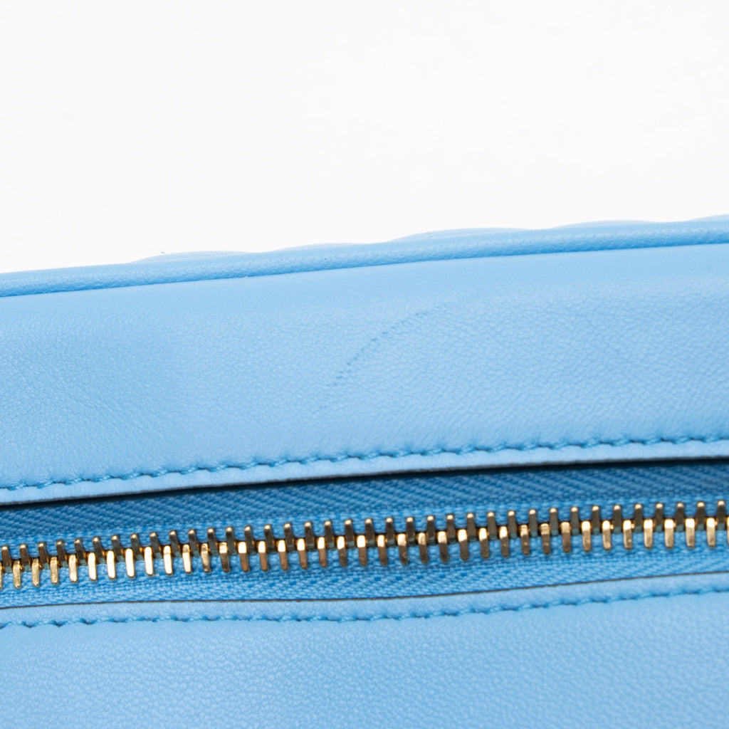 Versace Quilted Leather Medusa Camera Bag