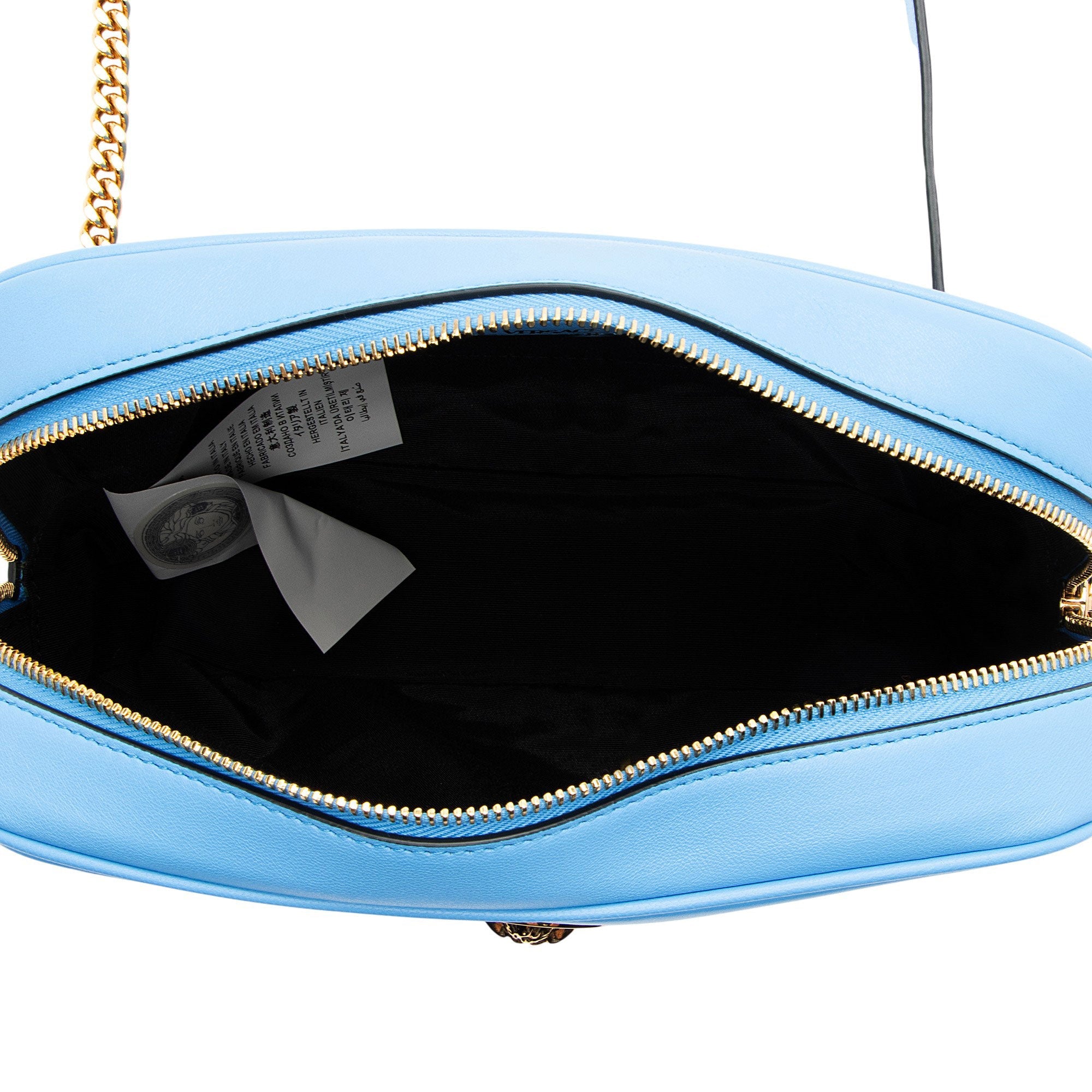 Versace Quilted Leather Medusa Camera Bag