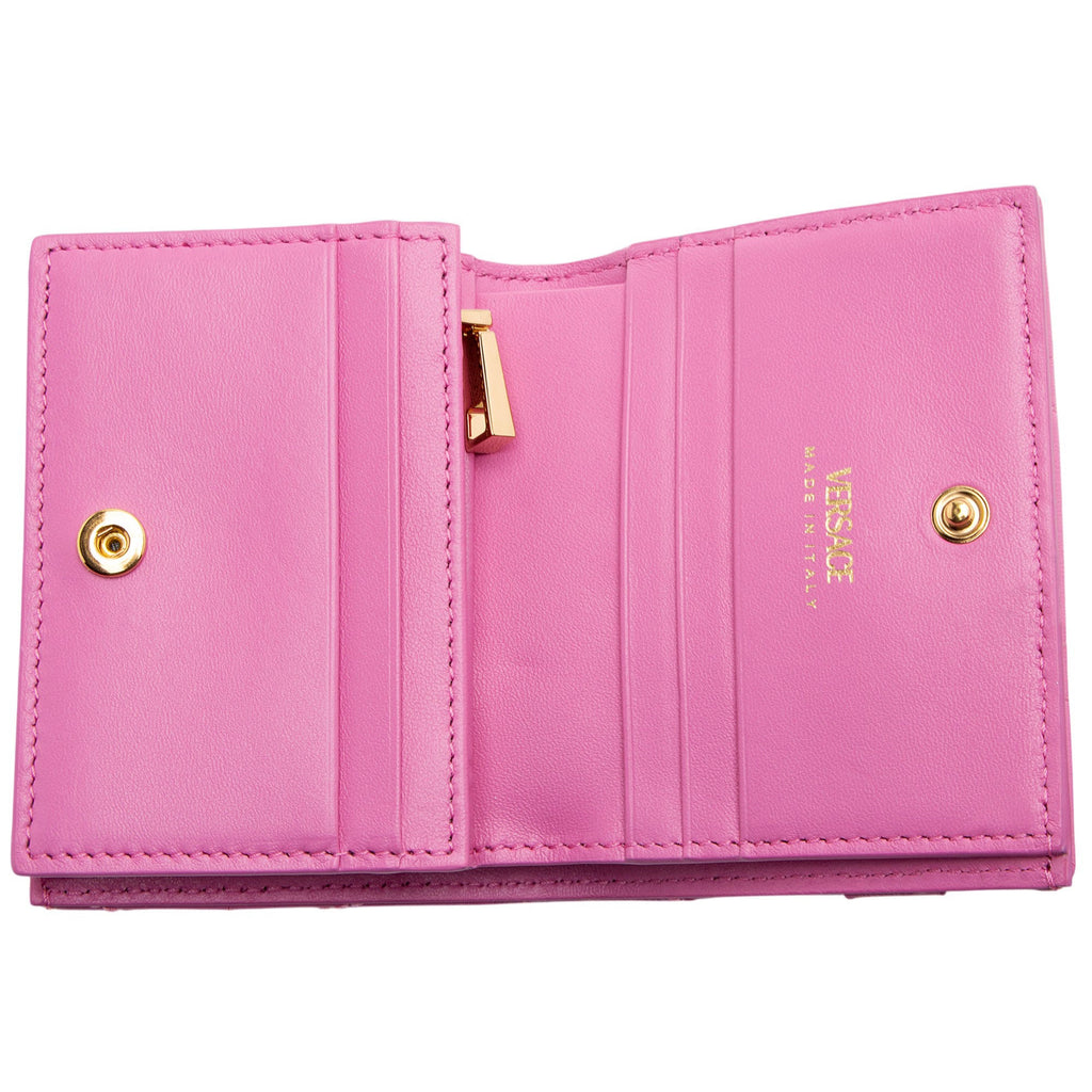 Versace Quilted Nappa Medusa 95 Wallet