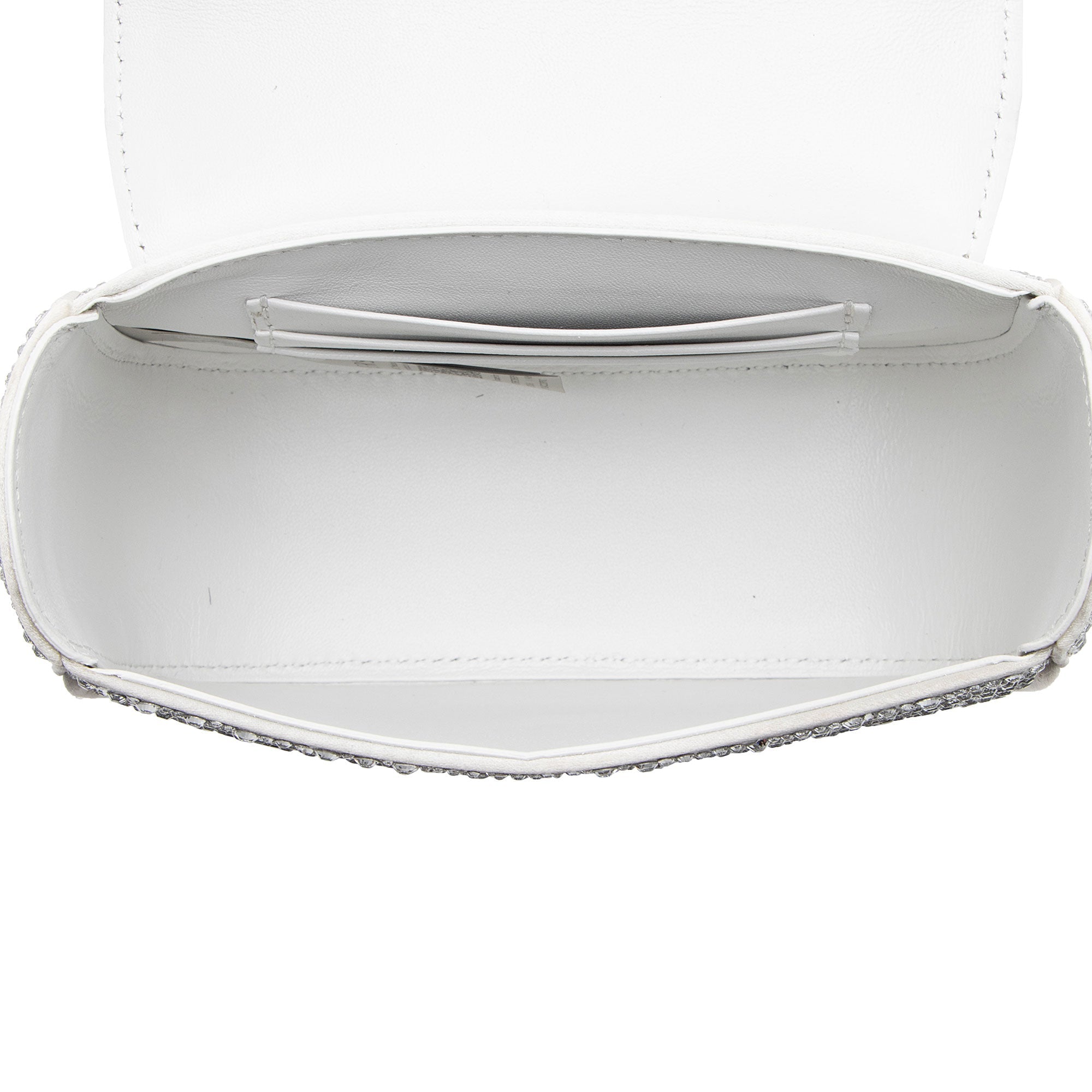 Versace Satin Crystal Embellished La Medusa Mini Top Handle