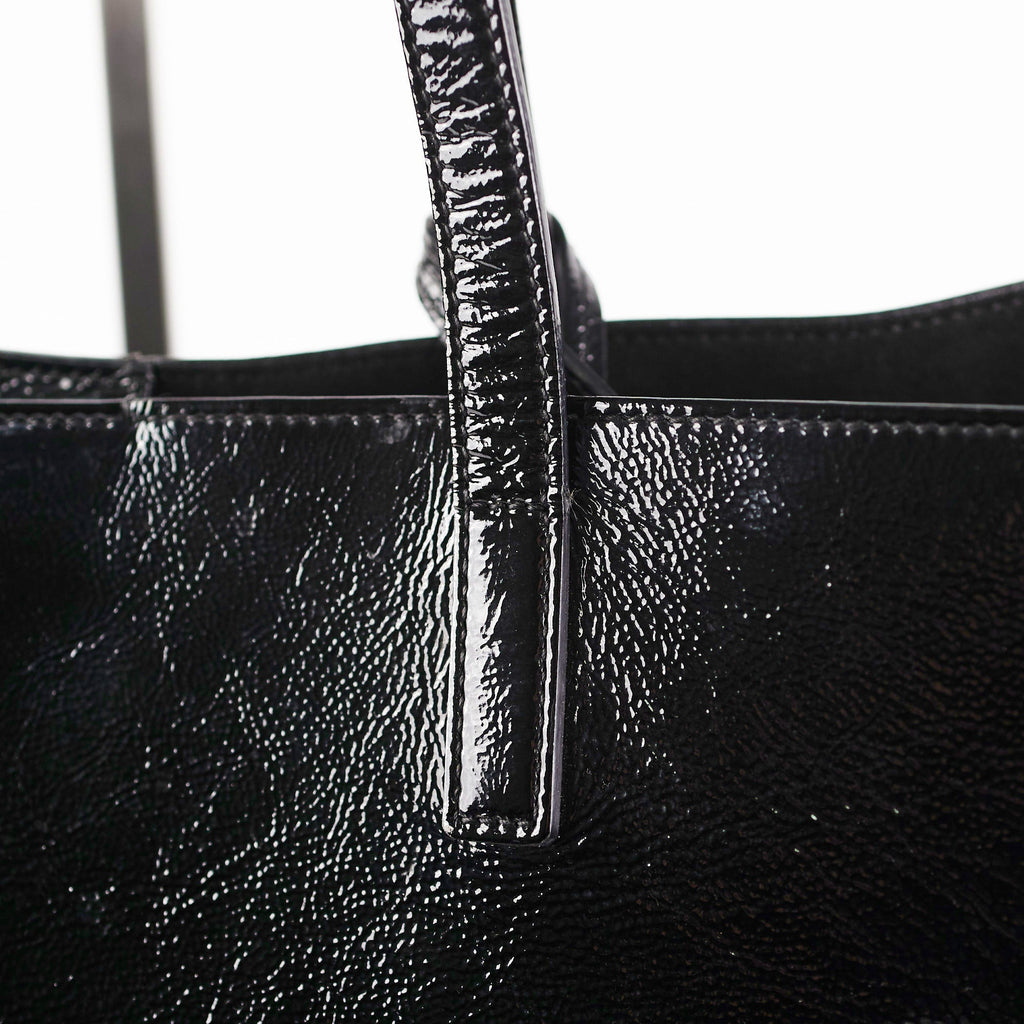 Saint Laurent Sinny Black Shopper Tote