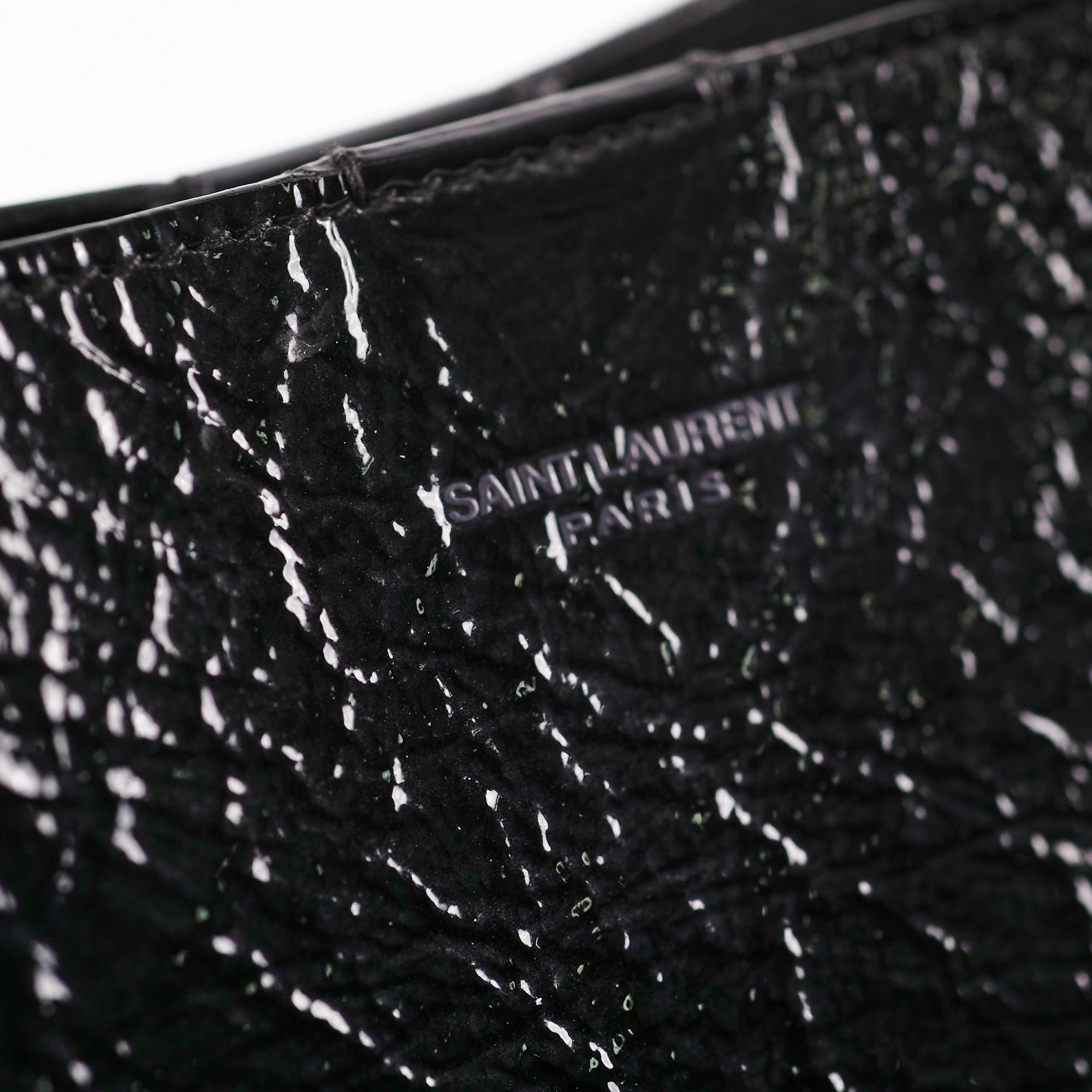 Saint Laurent Sinny Black Shopper Tote