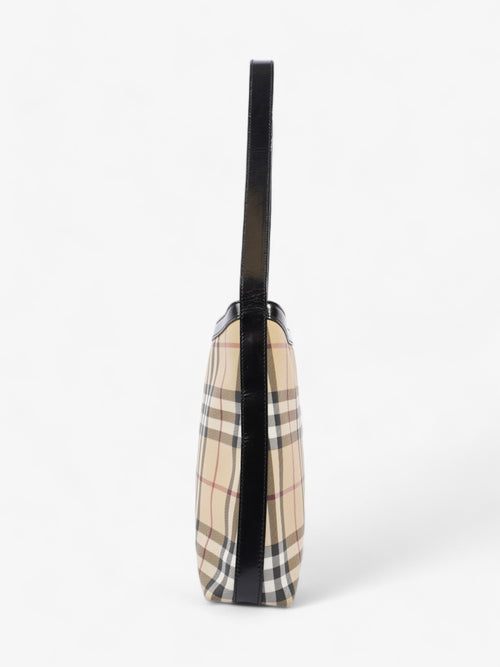 Burberry Check Shoulder Bag Nova Check Canvas