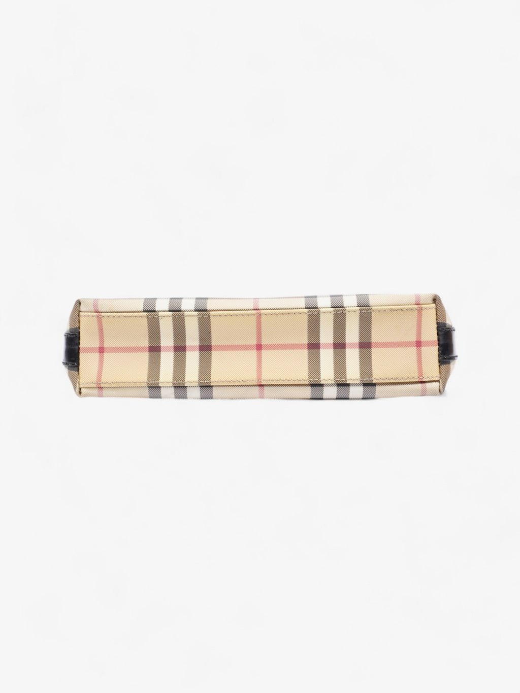 Burberry Check Shoulder Bag Nova Check / Black Coated Canvas