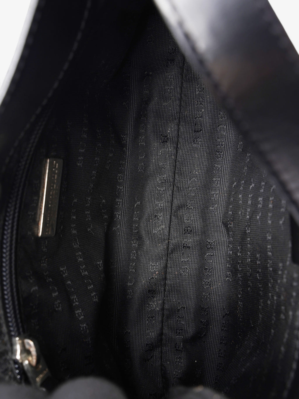 Burberry Check Shoulder Bag Nova Check / Black Coated Canvas