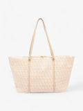 Fendi Zucchino Tote Peach Canvas