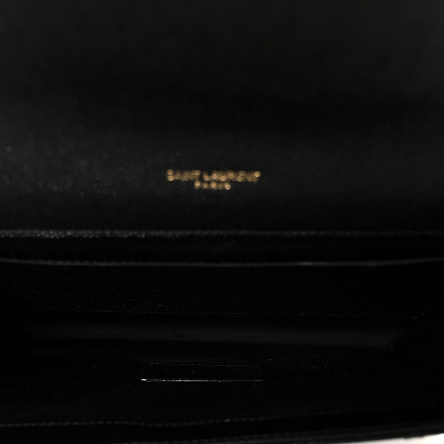 Grain De Poudre Textured Mixed Matelasse Triquilt Monogram Clutch Black