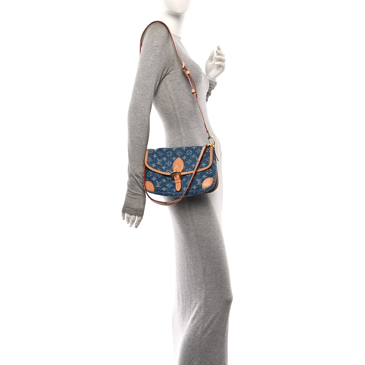 Monogram Denim Diane Blue