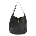 Supple Calfskin Large Le 5 A 7 Soft Hobo Black