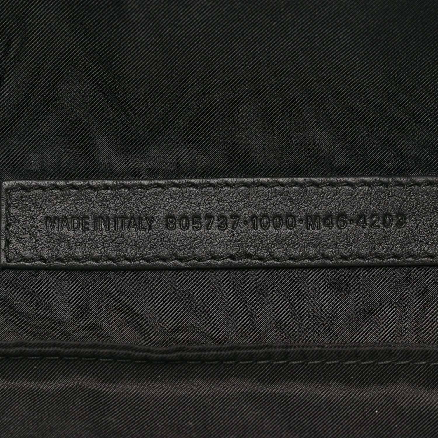 Agneau Large Grungy Messenger Black