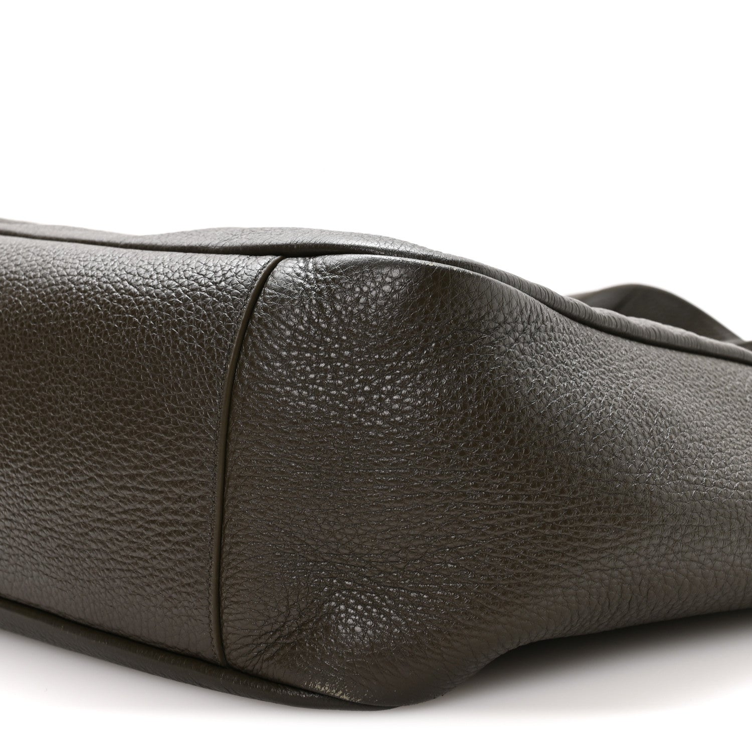 Grained Deerskin Bea Tote Musk