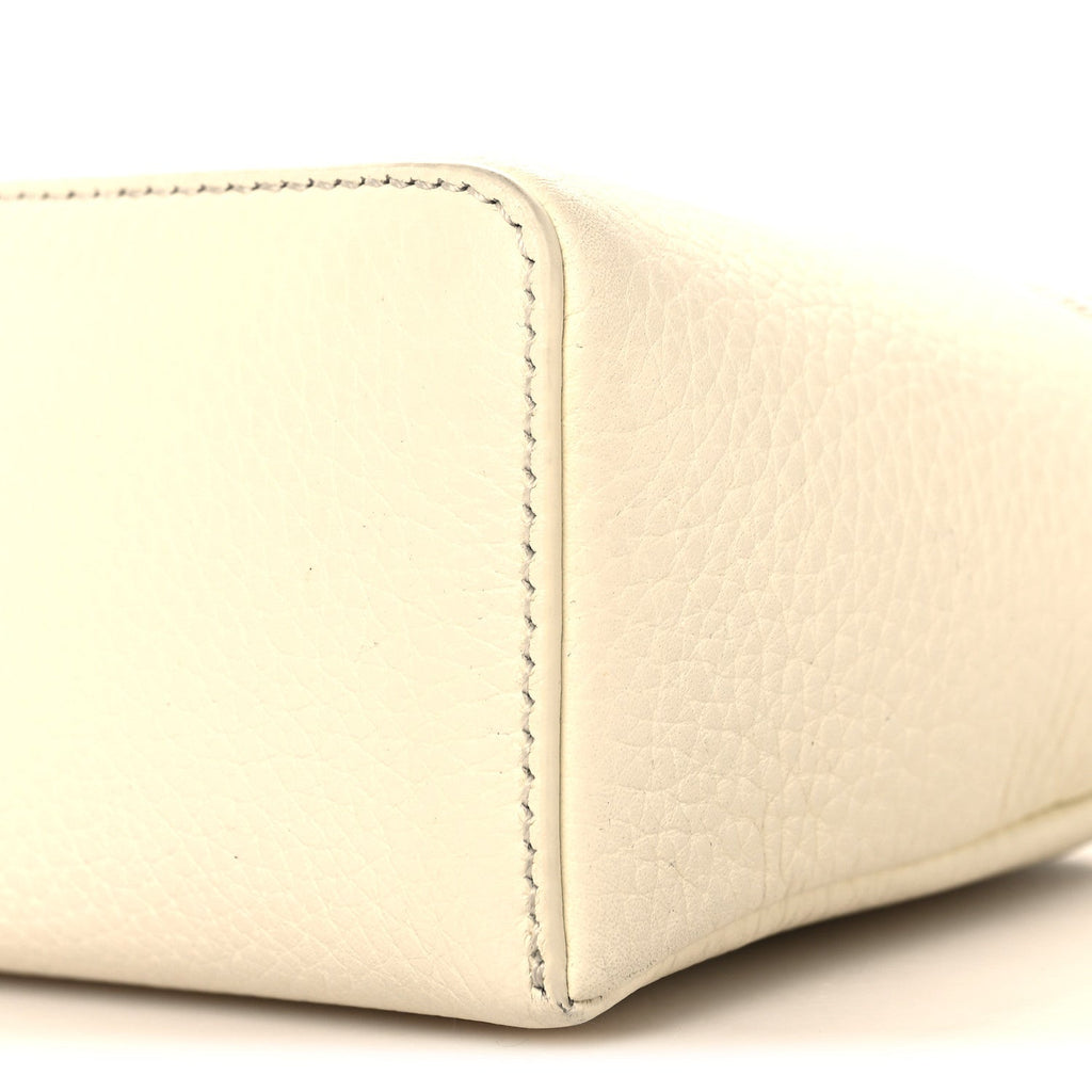 Tender Calfskin L19 Extra Pocket Pouch Whisper White