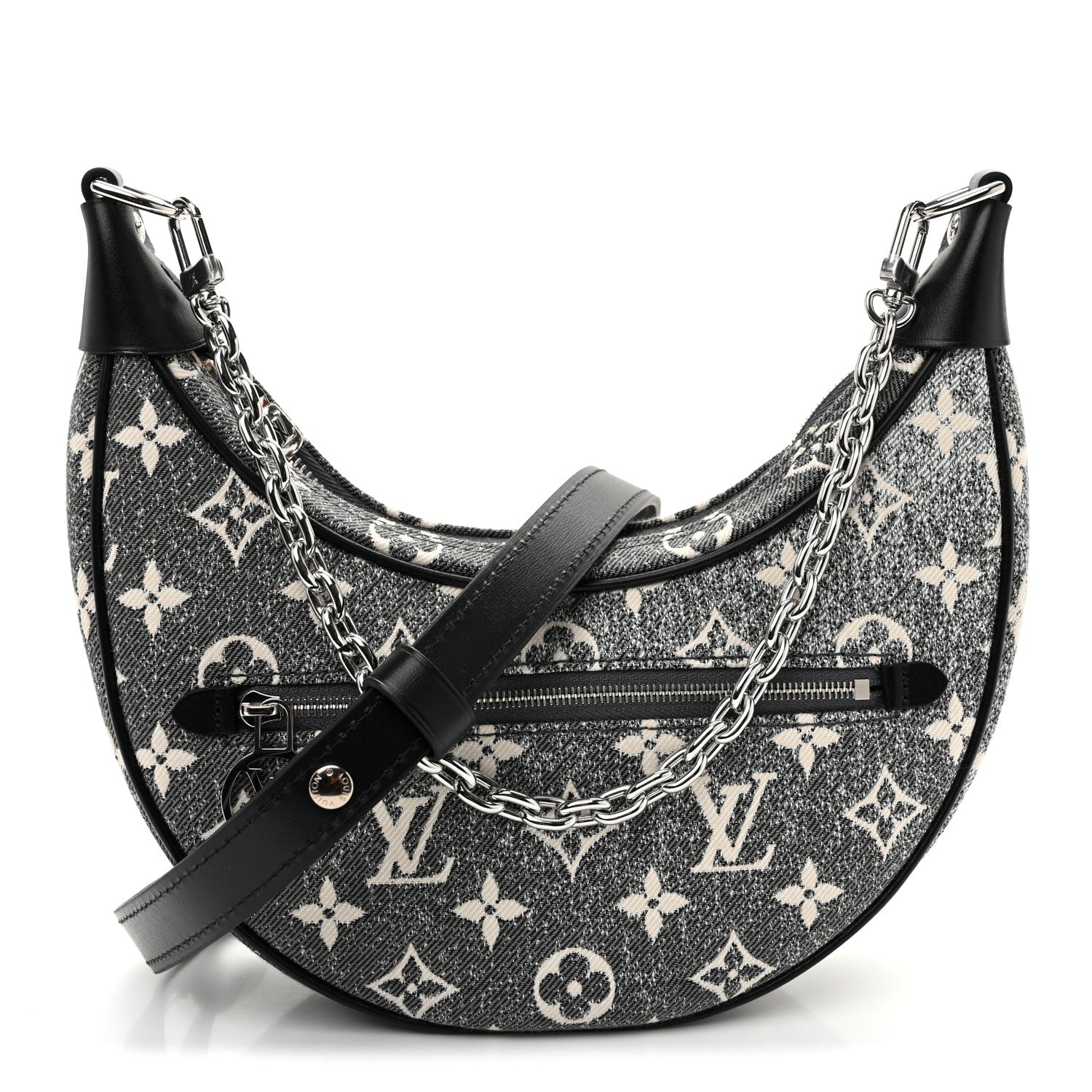 Monogram Jacquard Denim Loop Black