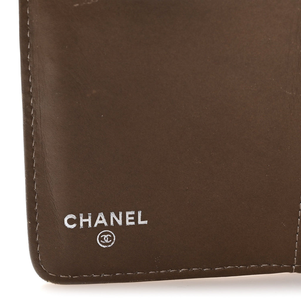 Caviar Timeless CC French Wallet Beige