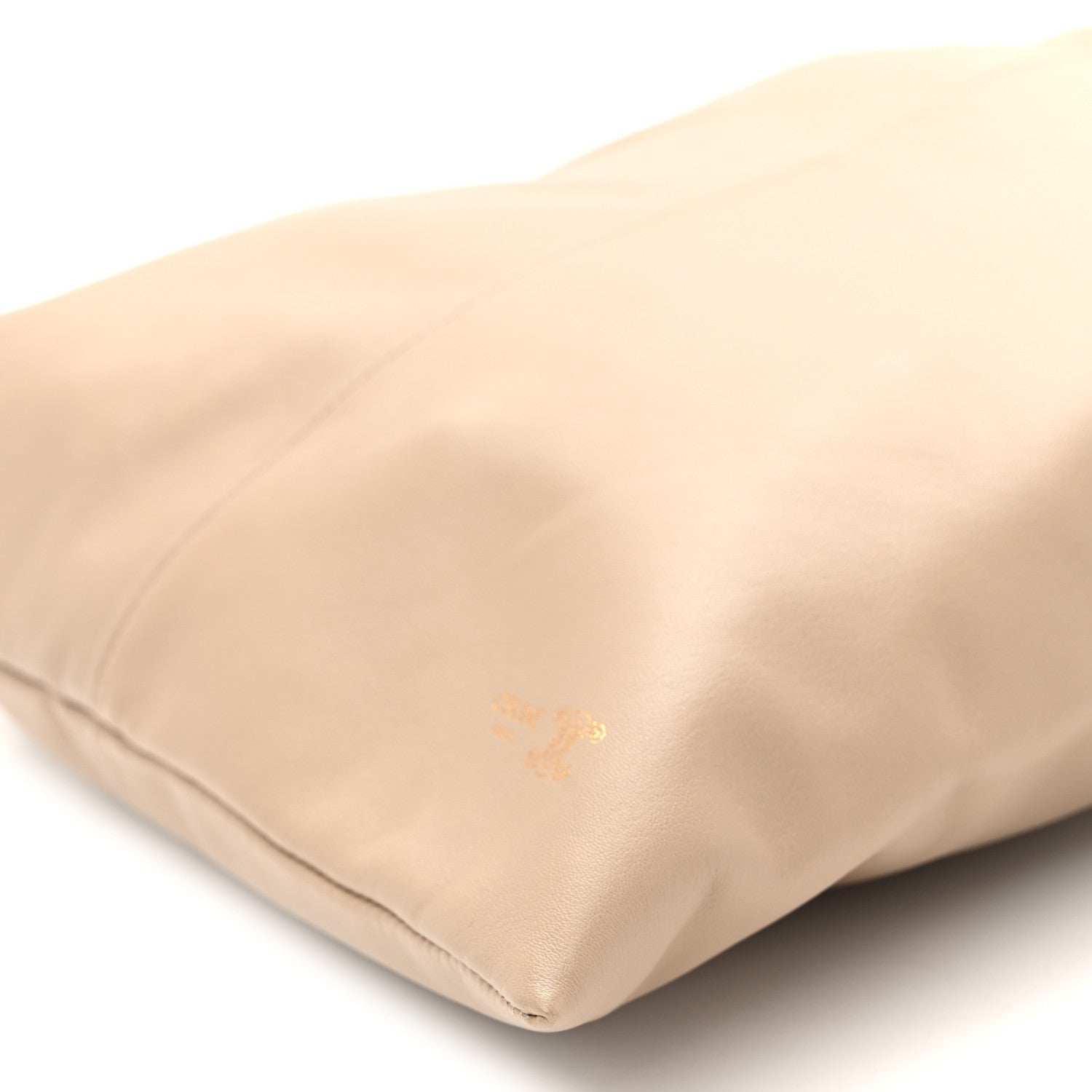 Lambskin Small Crystal Pouch Safari