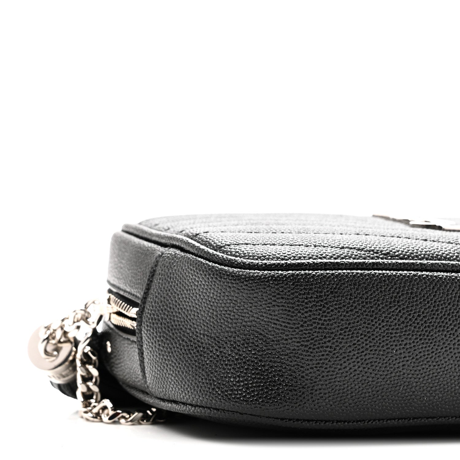 Grain De Poudre Matelasse Monogram Mini Lou Camera Bag Black