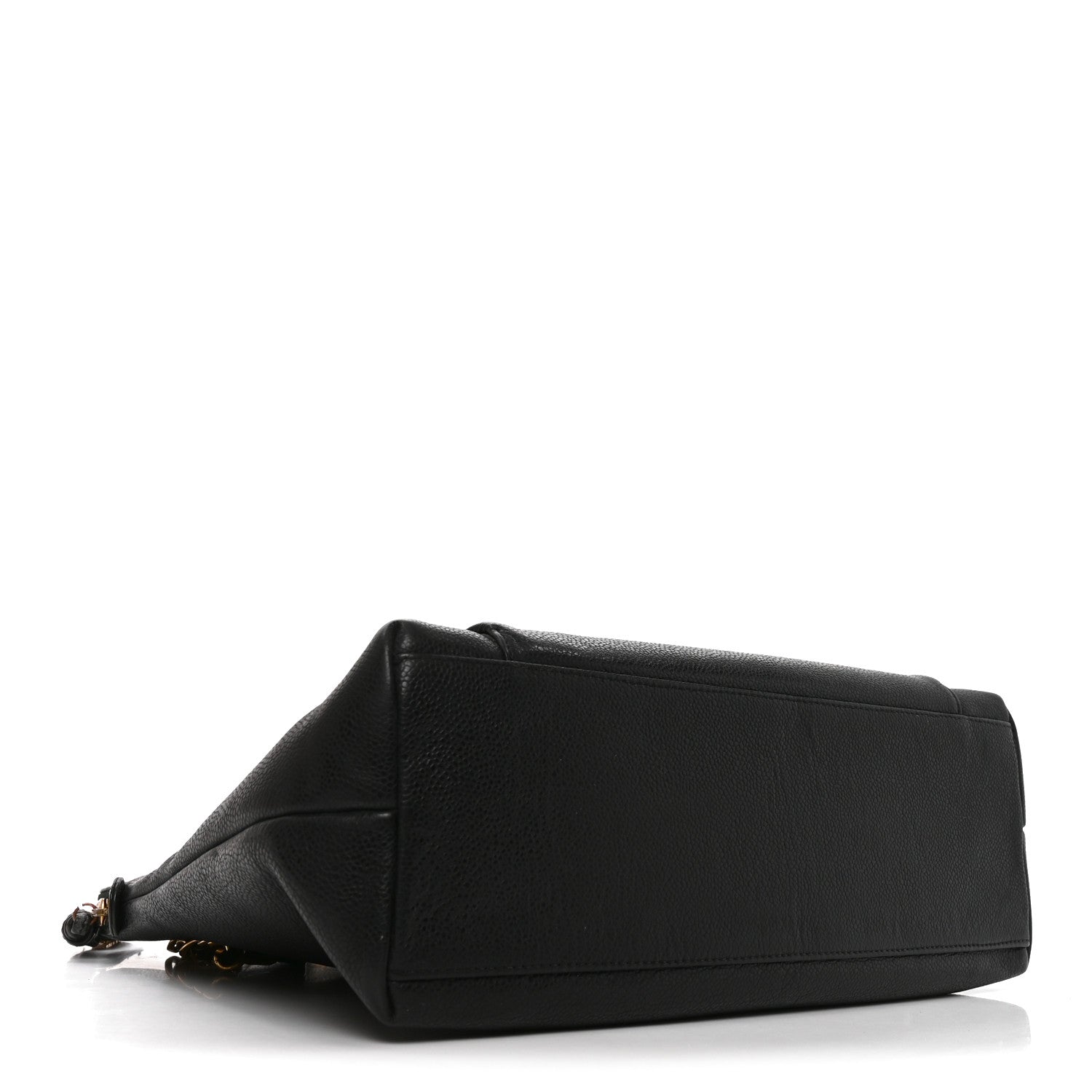 Caviar Flap Shoulder Bag Black
