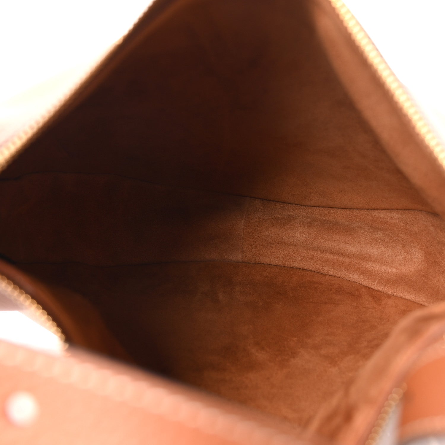 Supple Calfskin Medium Triomphe Heloise Shoulder Bag Tan