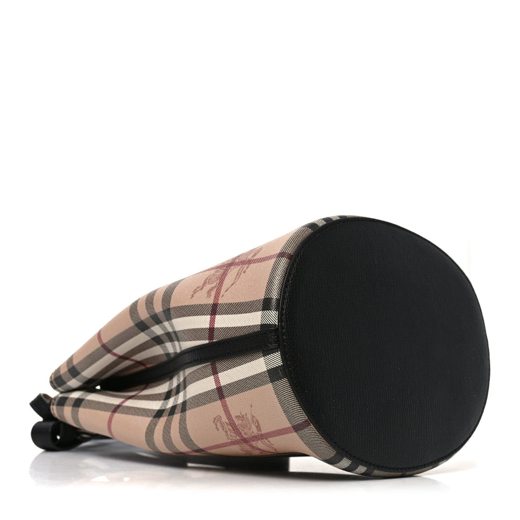 Haymarket Check Colours Small Lorne Bucket Crossbody Black
